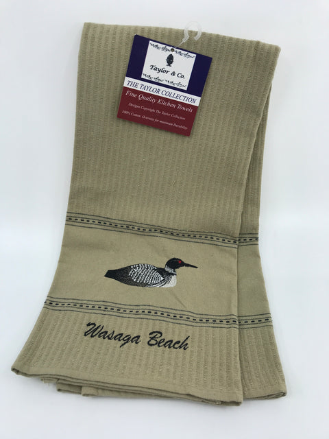 Tea Towel- Logo/ Wasaga Beach